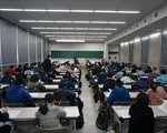 岩田中学校 専願・一般入試が行われる。～県内私立中学入試で最大の受験者数～